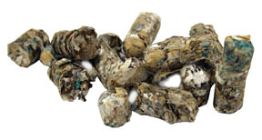 Recycled fuel pellets
