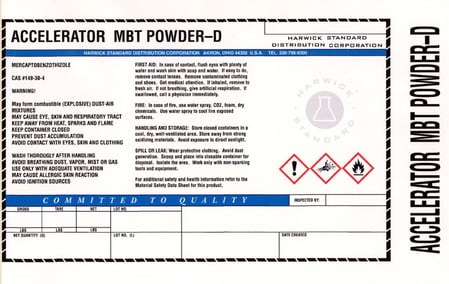 Accelerator-chemical-label