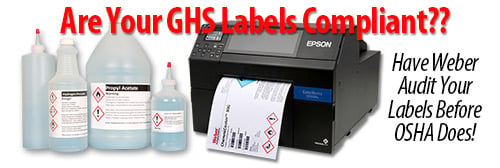 Get a GHS Chemical label audit for free
