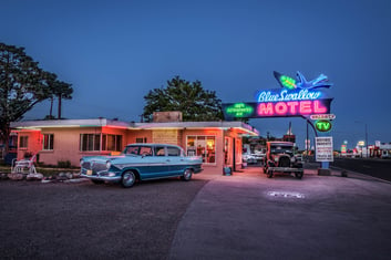 Neon Motel Route 66
