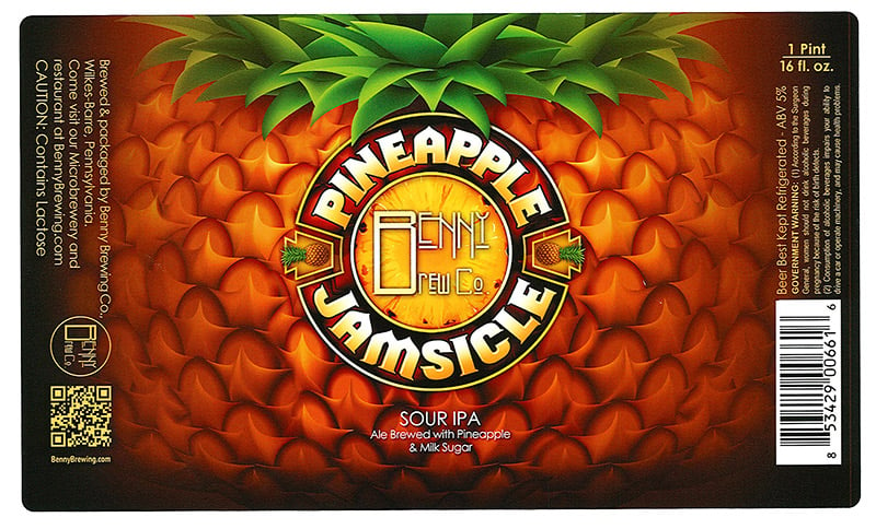 Pineapple-Jamsicle-beer-label