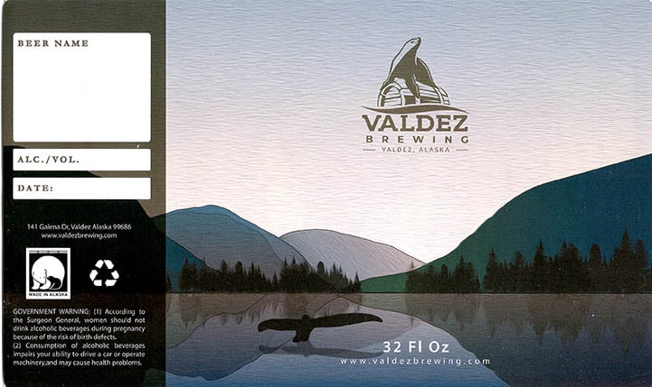 Valdez Brewing - Growler-small